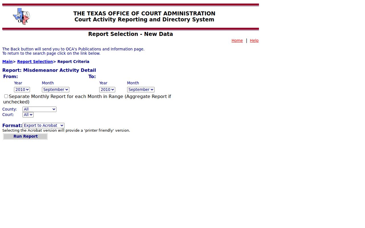 Lamar County court records misdemeanor activity filters